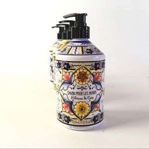 Italian Deruta Style Hand Soap Dispenser